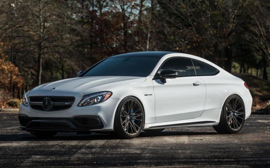 Mercedes-AMG C63 S Coupe by Butler on Vossen Wheels (M-X6) '2018